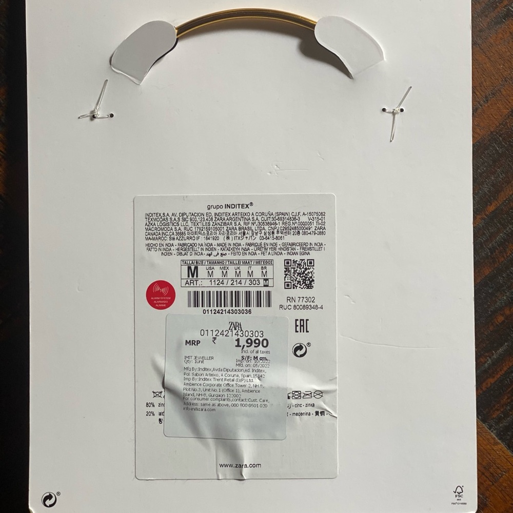 NWT Limited Edition Zara Floral Choker. Original Packaging. - Picture 4 of 5